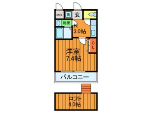 ルガ－ルの物件間取画像